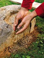 Присыпка  гравием