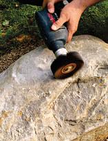 Шлифовка валунов