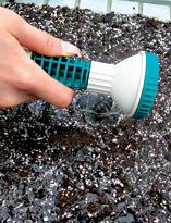 Почвенная смесь, полив