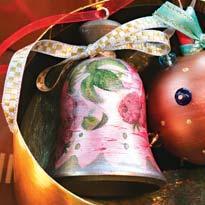 Новогодний сувенир "Колокольчик"