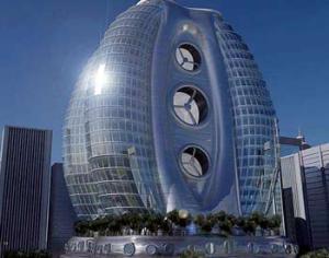 Американцы построят экоотель в виде яйца