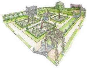 Сад в честь Елизаветы