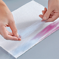 Зимнее панно из шерсти в подарок. Шаг 1