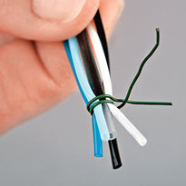 Плетение из трубочек: ручка "Гусеница". Шаг 1