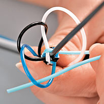 Плетение из трубочек: ручка "Гусеница". Шаг 2