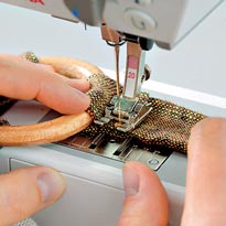 Поясная сумка из льна. Шаг 2