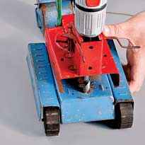 Возвращение экскаватора. Шаг 1