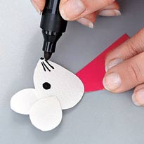 Картонные мышки. Шаг 3 Картонные мышки. Шаг 3