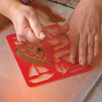 Световой экран для рисунков из песка. Шаг 7