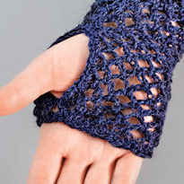 Гжельские варежки. Шаг 8