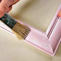 Розовая рамка. Шаг 2