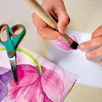 Изготовление цветка