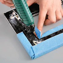 Рамка для фотографий "Солдатики". Шаг 2