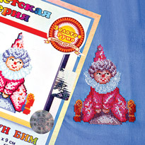 Клоунский костюм для детского стула. Шаг 1 Клоунский костюм для детского стула. Шаг 1