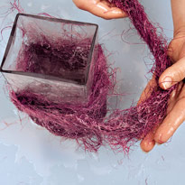 Фиолетовая ваза. Шаг 2