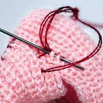 Трикотажная ваза. Шаг 2 Трикотажная ваза. Шаг 2