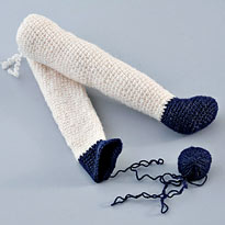 Вязаная кукла. Шаг 1