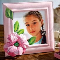 Розовая рамка. Мастер-класс