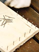 Набивка гвоздей