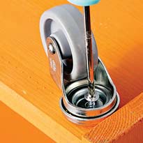 Крепеж колесиков Крепеж колесиков