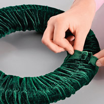 Обшивка бархатом