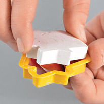 Новогодние украшения для стола. Шаг 2