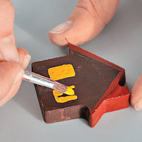 Покраска заготовки