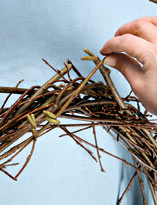 Вплетение веток