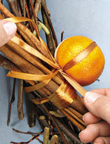 Декорирование венка