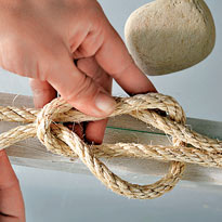 Декорирование веревкой