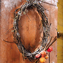 Венок из прутьев