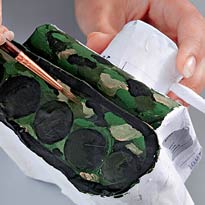 Поделка из бумаги: танк. Шаг 4 Поделка из бумаги: танк. Шаг 4