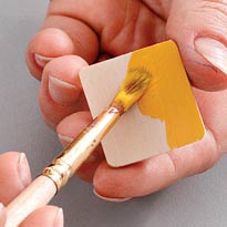 Шахматный поднос. Шаг 4