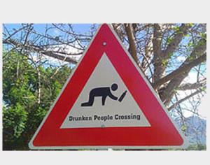В Румынии придумали дорожные знаки для пьяных