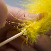 пахальное украшение из яичных скорлупок дизайнер Буевич