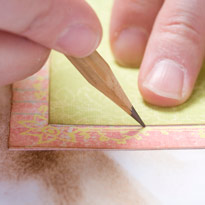 открытка в технике скрапбукинг