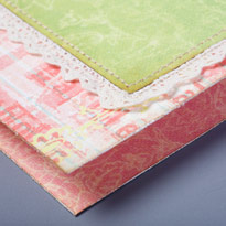 открытка в технике скрапбукинг дизайнер Макарова