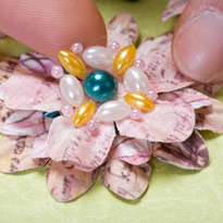 открытка в технике скрапбукинг дизайнер Макарова