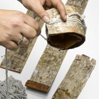 Берестяные кольца