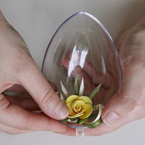 Яйцо с цыпленком. Шаг 1 Яйцо с цыпленком. Шаг 1