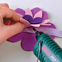 Оконное украшение из фетра. Шаг 3