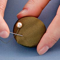 Подхват для штор. Шаг 1