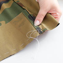 Пляжная сумка из камуфляжа. Шаг 4