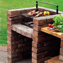 Строим барбекю из кирпича