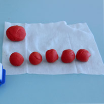 Гибискус из полимерной глины. Шаг 4