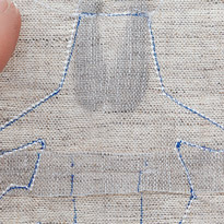 Текстильное украшение "Заяц". Шаг 5 Текстильное украшение "Заяц". Шаг 5