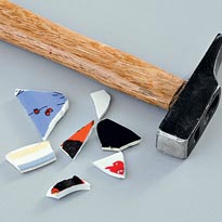 Мозаичная шкатулка. Шаг 1