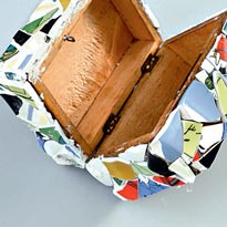 Мозаичная шкатулка. Шаг 2