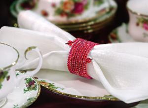 Стилизованные кольца для салфеток 