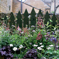 Миксбордер: планировка